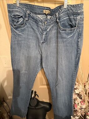 Democracy Light Wash Straight Leg Jeans